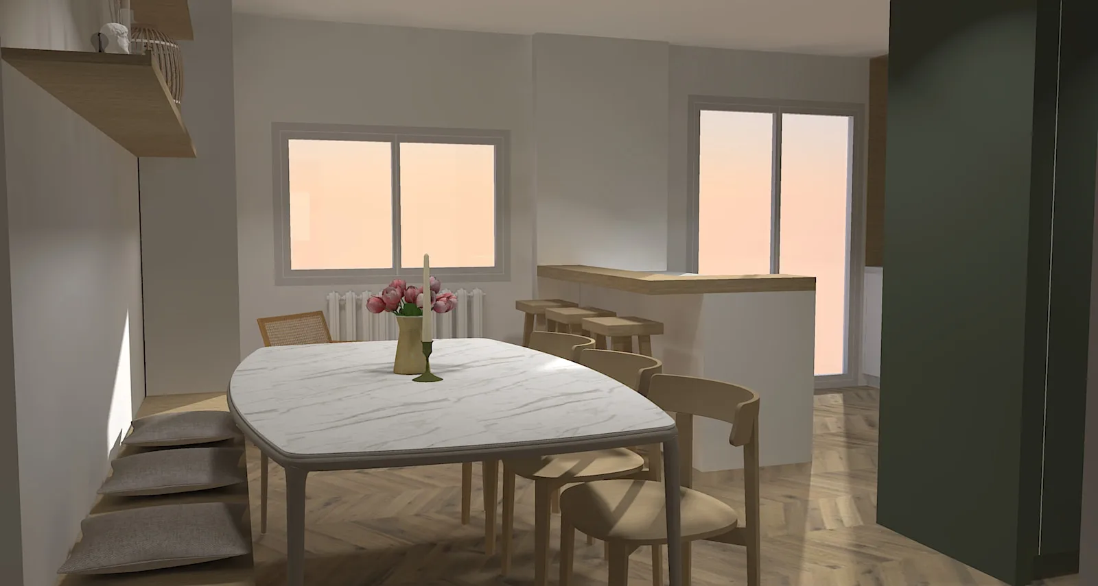 Photo du projet - Appartement Brogny Annecy
