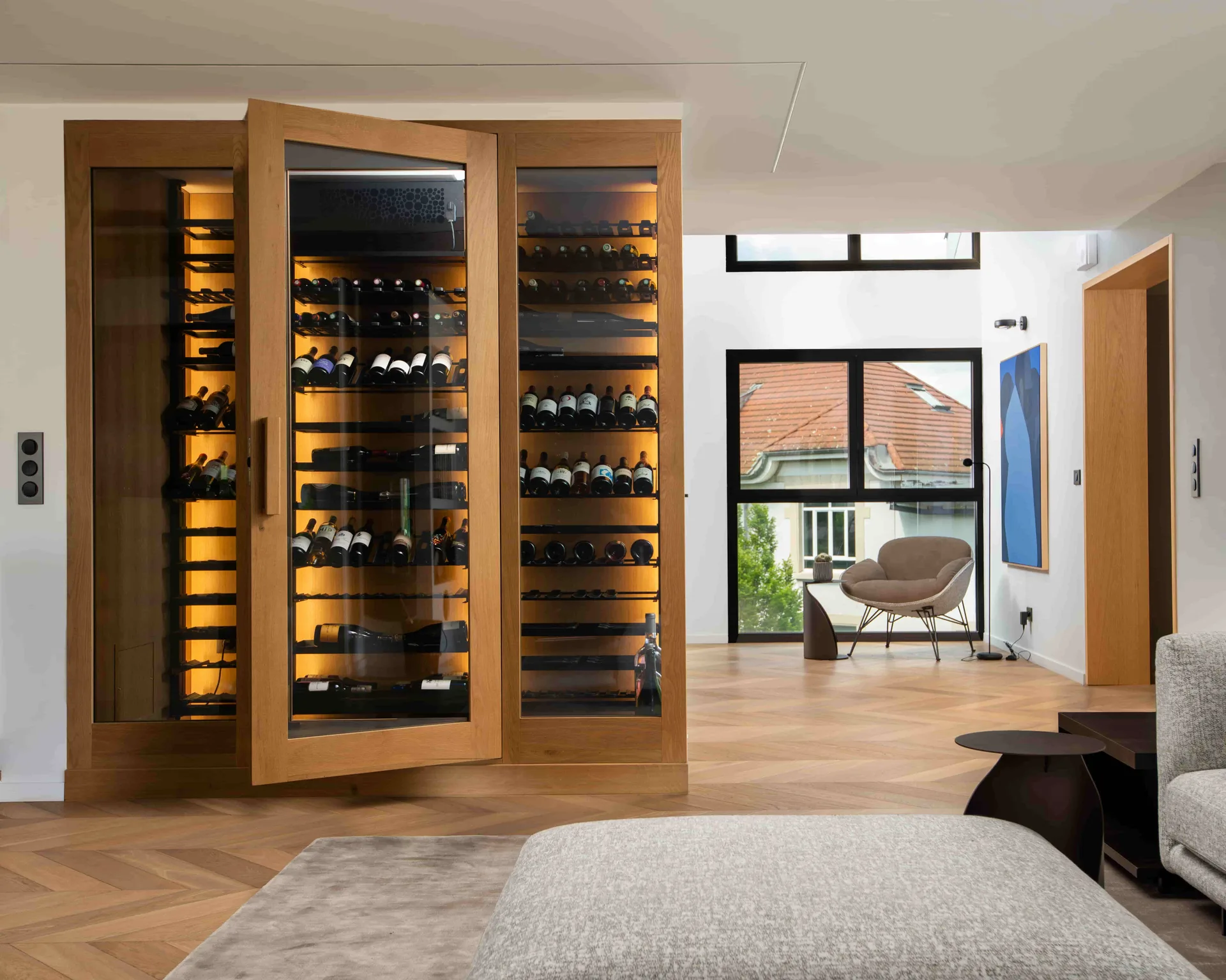 Photo du projet - Villa sur les toits Annecy